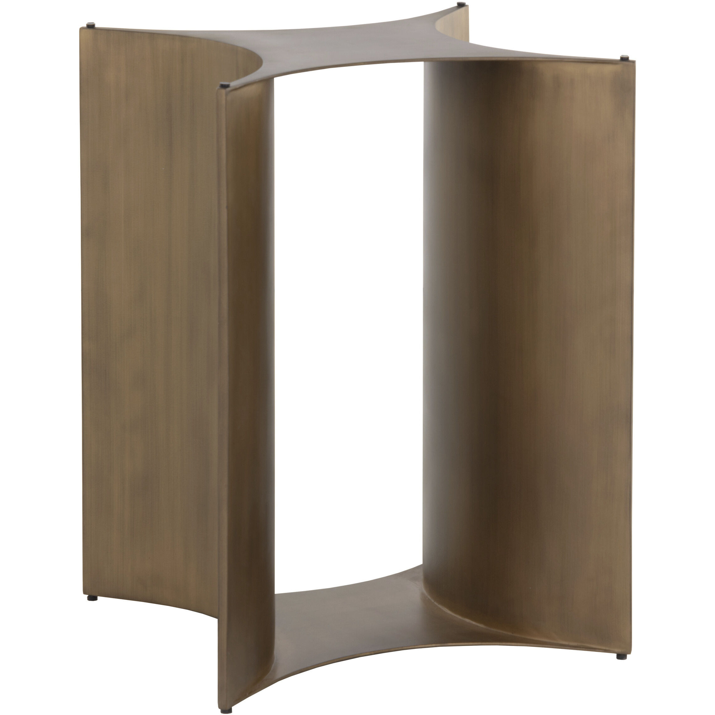 Denver Antique Brass Dining Table Base